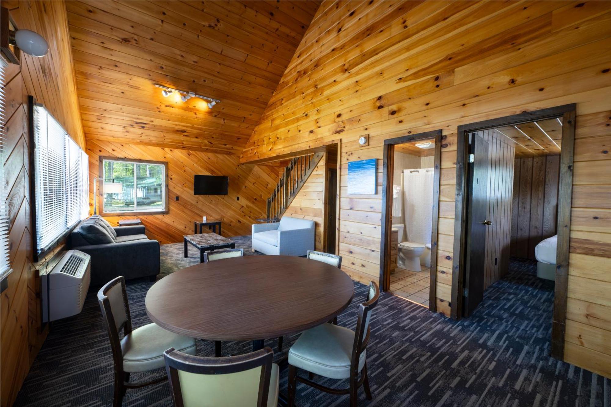 Depe Dene Lakeside Resort Lake George Exterior photo